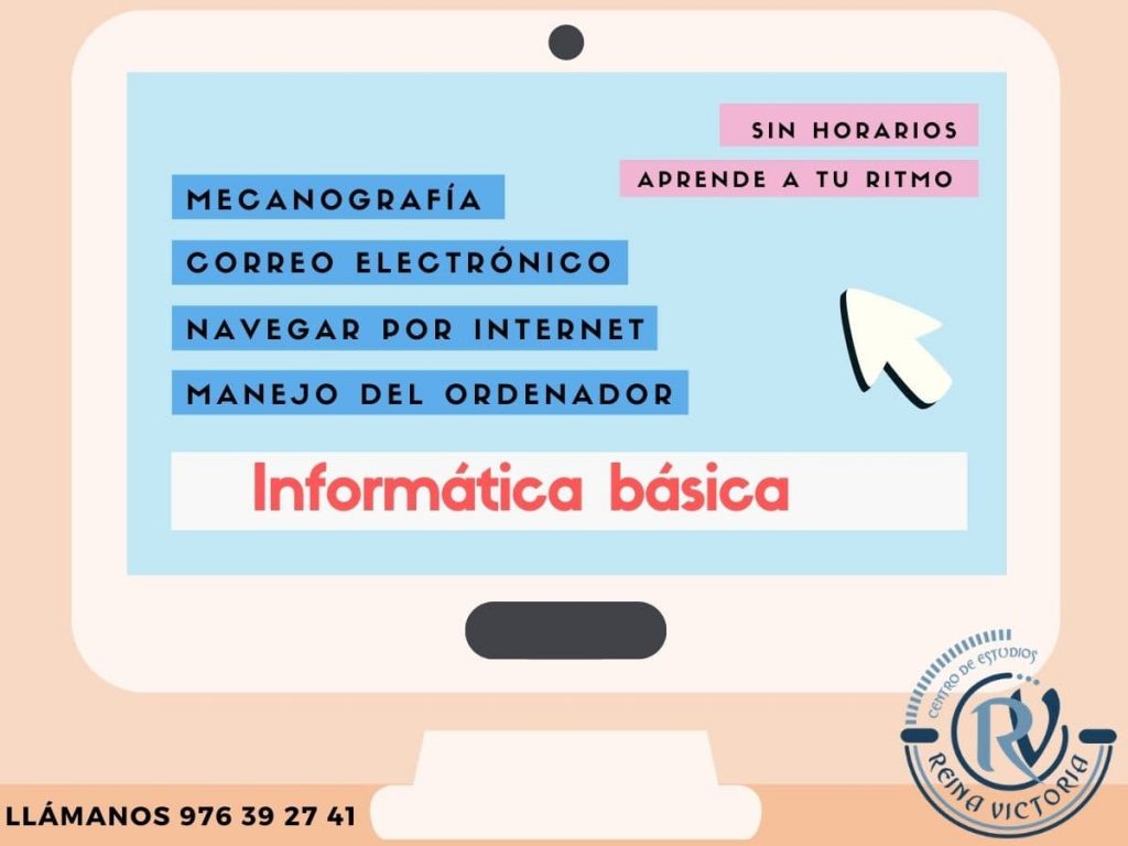 Aprender Informatica basica Zaragoza